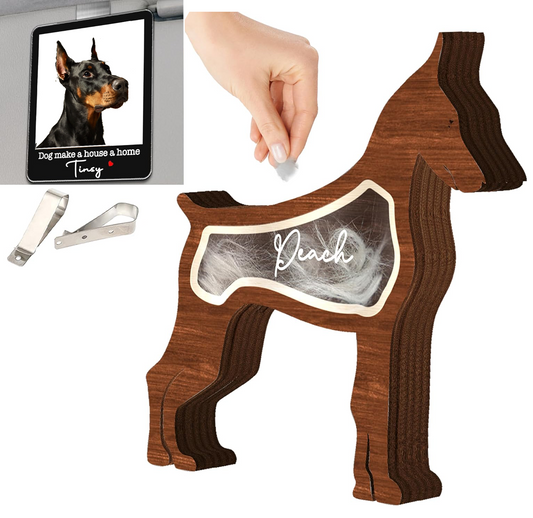 Doberman Pinschers Dog Hair Keepsake